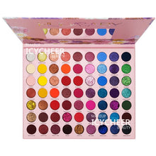 Load image into Gallery viewer, Makeup 63 Colors Long Lasting Eyeshadow Palette Huda Baby Glitter Shimmer Pigmented Creamy Eye Shadow Matte Nude With Mirror