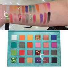 Load image into Gallery viewer, Makeup 63 Colors Long Lasting Eyeshadow Palette Huda Baby Glitter Shimmer Pigmented Creamy Eye Shadow Matte Nude With Mirror
