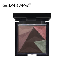 Load image into Gallery viewer, STARWAY 6PCS/Box Professional Makeup Artist Hudas Beauty Multi Colors Green Blue Gold Ultra Fine Powder Makeup Shadow Palette
